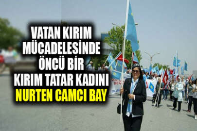 Vatan Kırım Davasına faydalı olmayı şiar edinmiş Kırım Tatar aktivisti: Nurten Camcı Bay