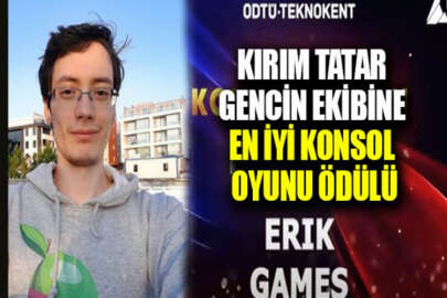 Kırım Tatar genç mühendis Ömer Toker'in ekibi, en iyi konsol oyunu ödülüne layık görüldü