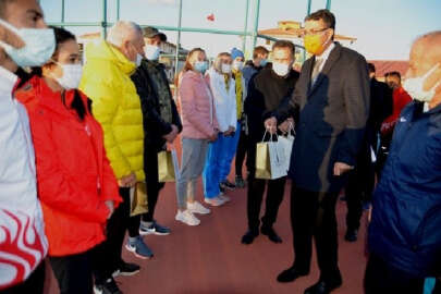 Türkiye ve Ukrayna milli takımları Kütahya'da kampa girdi