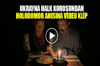 Antalya'daki Ukraynalıların kurduğu Bereginya korosundan Holodomor kurbanları anısına video klip