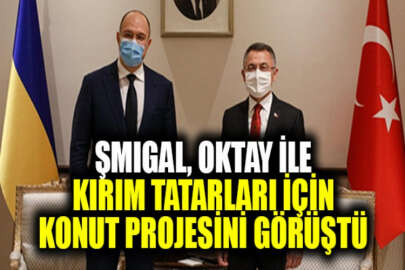Ukrayna Başbakanı Şmıgal, Fuat Oktay ile Kırım Tatarları için konut inşa projesini görüştü