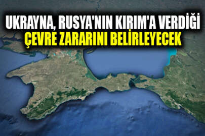 Rusya'nın Kırım'ın çevresine verdiği zararı belirleyecek grup çalışmalara başladı