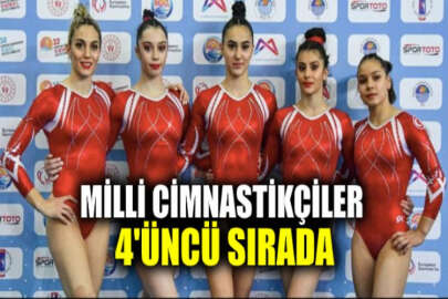 Artistik Cimnastik Türkiye Milli Takımı, takım finallerinde 4. oldu