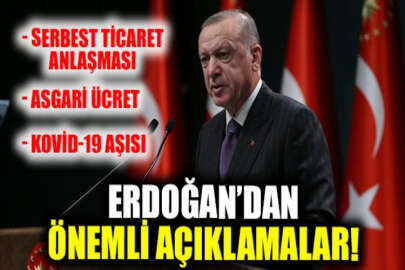 Cumhurbaşkanı Erdoğan açıkladı: Birleşik Krallık ile önemli bir ticari anlaşma olacak
