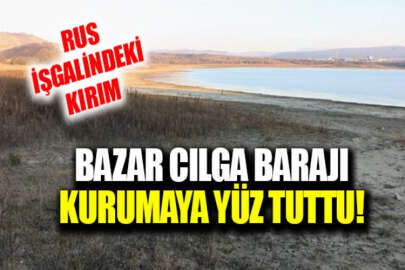 Rus işgali altındaki Kırım’da bir baraj daha kurumanın eşiğine geldi