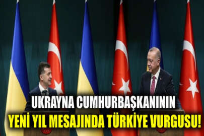 Zelenskıy'den Türkiye ve Erdoğan ayrıntısı içeren yeni yıl mesajı