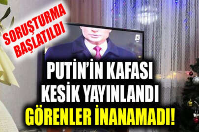 Haber kanalı, Rusya Başkanı Putin'in kafasını kesti