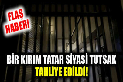 Bir Kırım Tatar siyasi tutsak tahliye edildi