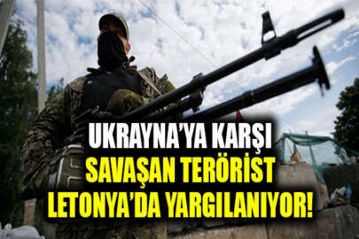Donbas'ta teröristlerin tarafında savaşan Letonya vatandaşı yargılanmaya başladı