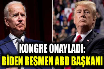 ABD Kongresi, Joe Biden'ın başkanlığını resmen onayladı