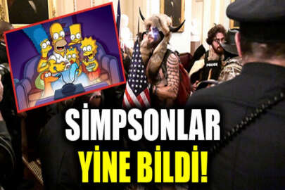 Simpsonlar yine bildi!