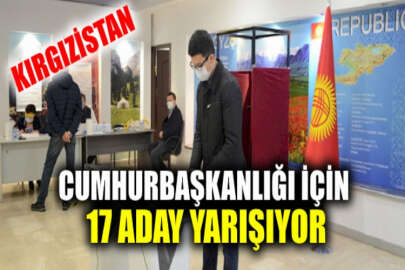 Kırgızistan'da halk bugün sandık başında!
