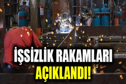 İşsizlik rakamları açıklandı