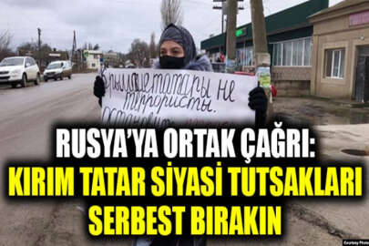 Ukraynalı insan hakları savunucularından Rusya'ya Kırım Tatar siyasi tutsakları serbest bırakma çağrısı