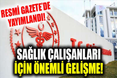 Sağlık çalışanlarına ek ödeme kararı!