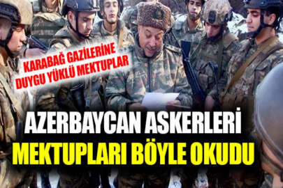 Samsunlu öğrencilerden Azerbaycan askerlerine duygu yüklü mektuplar