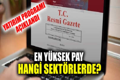 2021 Yılı Yatırım Programı Resmi Gazete'de yayımlandı