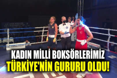 Kadın boksörlerden Sırbistan'da iki madalya