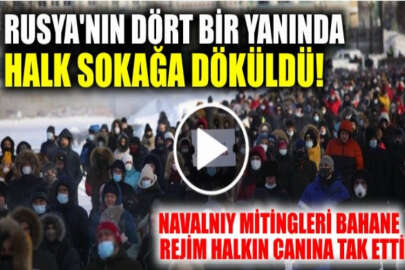 Navalnıy’e destek gösterileri Rusya'yı karıştırdı