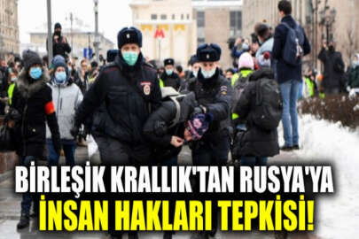 Birleşik Krallık'tan Rusya'ya, Navalnıy'a destek gösterilerinde gözaltına alınanların serbest bırakılması için çağrı