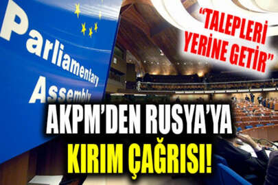 AKPM'den Rusya'ya Kırım'la ilgili talepleri yerine getirme çağrısı