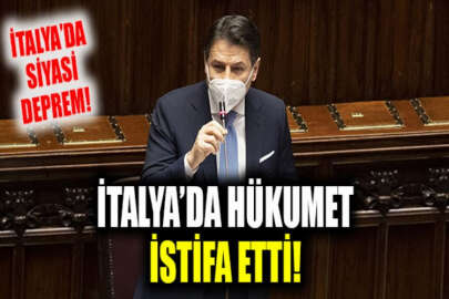 İtalya'da Başbakan Giuseppe Conte ve hükumeti istifa etti