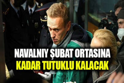 Navalnıy'ın tutukluluğuna yapılan itiraz reddedildi