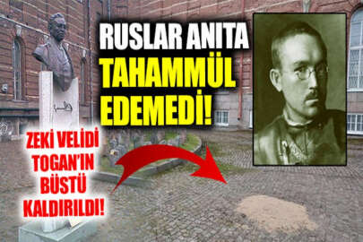 Zeki Velidi Togan'ın St. Petersburg'daki anıtı kaldırıldı!