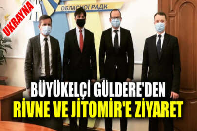 Büyükelçi Güldere’nin Ukrayna’nın batı illerine ziyaretinin son durağı Jitomir oldu