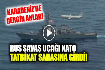 Karadeniz’de tehlikeli yakınlaşma: Rus savaş uçağı çok yakından alçak uçuş yaptı!