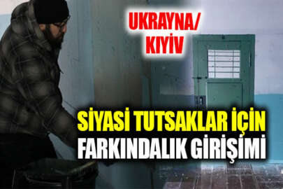 Kıyiv'de Kırımlı siyasi tutsaklara destek amaçlı "Yeraltı Çıkmazı" sanat projesi