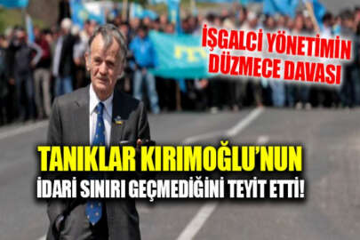 İşgalcilerin Kırımoğlu hakkında açtığı düzmece dava görülmeye devam ediyor