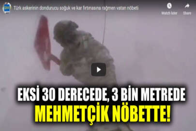 MSB, Türk askerinin zorlu şartlardaki vatan mücadelesi anlarını paylaştı