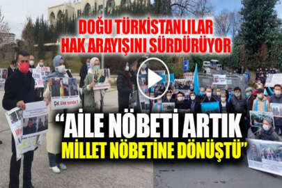 Prof. Dr. Karluk: Doğu Türkistanlıların aile nöbeti, millet nöbetine dönüşmüştür