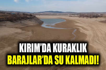 Kırım'ın su barajlarının doluluk oranı düşmeye devam ediyor