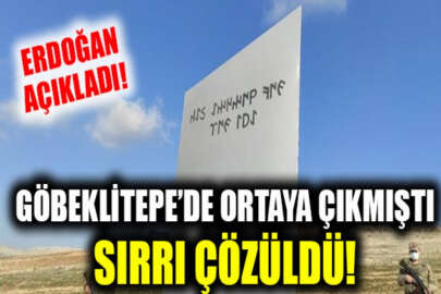 Göbeklitepe'deki gizemli bloğun sırrı ortaya çıktı!