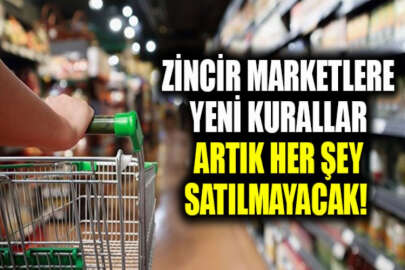 Taslak hazırlandı: Zincir marketler sigara ve elektronik eşya satamayacak