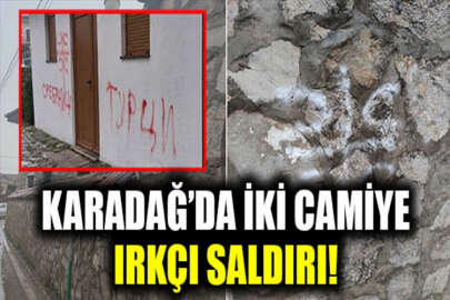 Karadağ'daki iki camiye ırkçı saldırı düzenlendi
