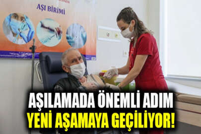 Koronavirüs aşılamalarında yeni aşamaya geçiliyor!