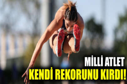 Milli atlet Tuğba Danışmaz, Ukrayna'da kendi rekorunu kırdı