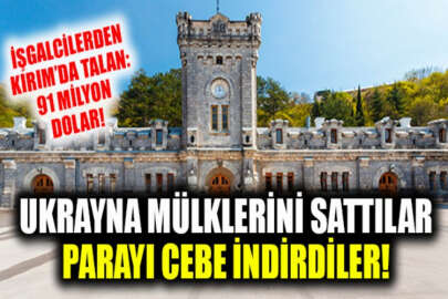 İşgalciler, Ukrayna'ya ait mülklerin yasa dışı satışından son bir yılda 91 milyon dolar "kazandı"
