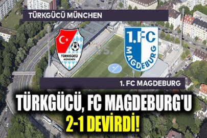 Türkgücü, FC Magdeburg'u 2-1 devirdi!