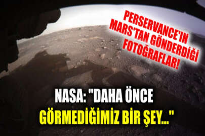 NASA'dan, keşif aracı Perseverance'tan gelen Mars'ın yakın çekimleri için dikkat çeken açıklama