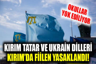 İşgalciler, Kırım'da Kırım Tatar ve Ukrain dillerini fiilen yasakladı