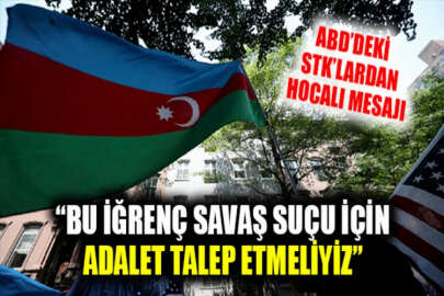ABD'deki Türk sivil toplum kuruluşları: Bu ağır savaş suçu için adalet talep etmeliyiz