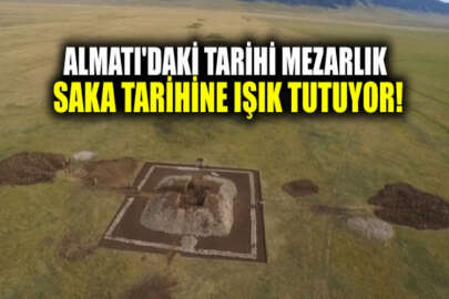 Almatı'da Saka dönemine ait bine yakın tarihi eser ortaya çıkarıldı