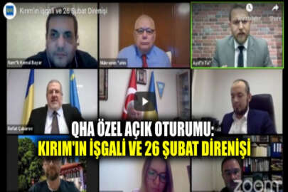 QHA Özel Açık Oturumunda, Kırım'ın İşgali ve 26 Şubat Direnişi konuşuldu