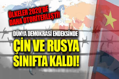 Rusya ve Çin, Dünya Demokrasi Endeksi'nde sınıfta kaldı!