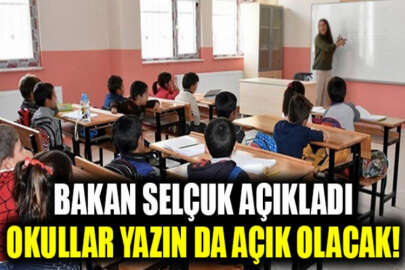 MEB, yaz tatili takvimini açıkladı: Okullar yaz boyu açık olacak!