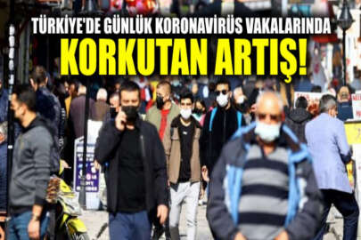 Koronavirüs vaka sayısı yeniden 15 bin sınırına dayandı!